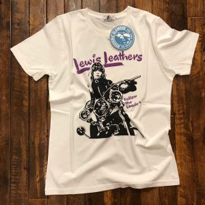 Hysteric Glamour x Lewis Leathers】Biker Girl T-shirt - Lewis 