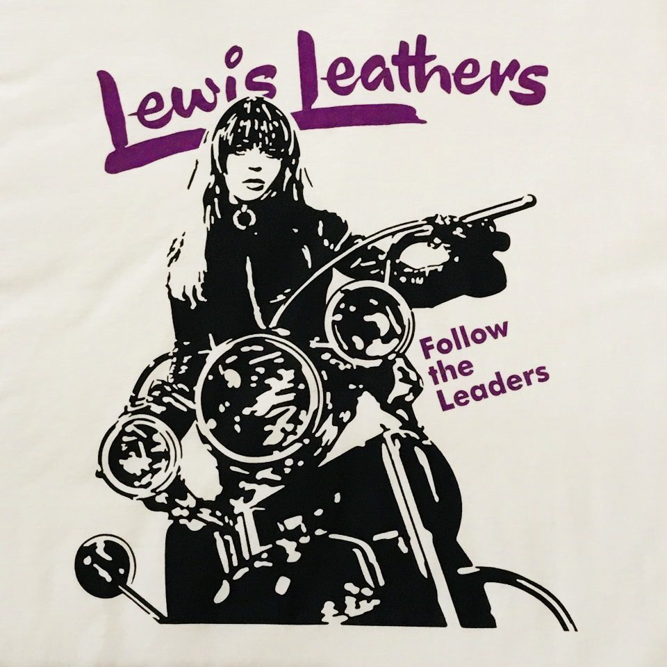 Hysteric Glamour×Lewis Leather】Biker Girl T-shirt - Lewis ...